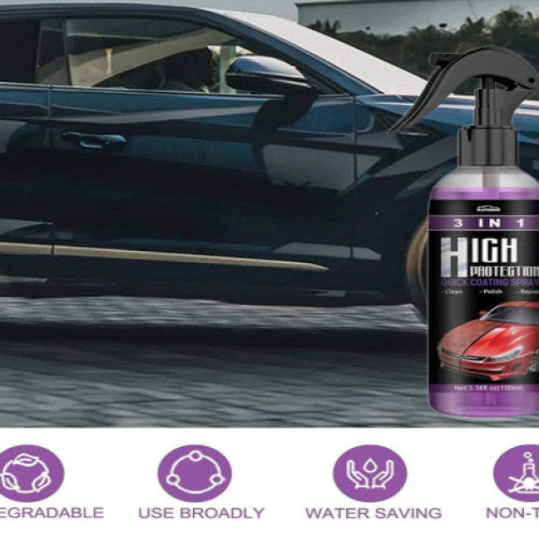 3 in 1 Car Shine/Scratch Spray ( Buy One Get One Free ) .