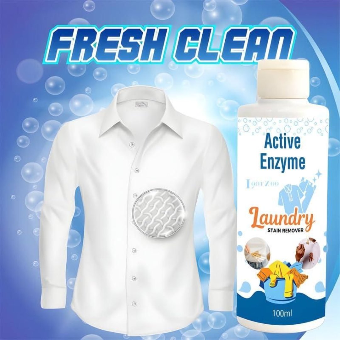 Active Enzyme Laundry Stain Remover (Buy One Get One Free )