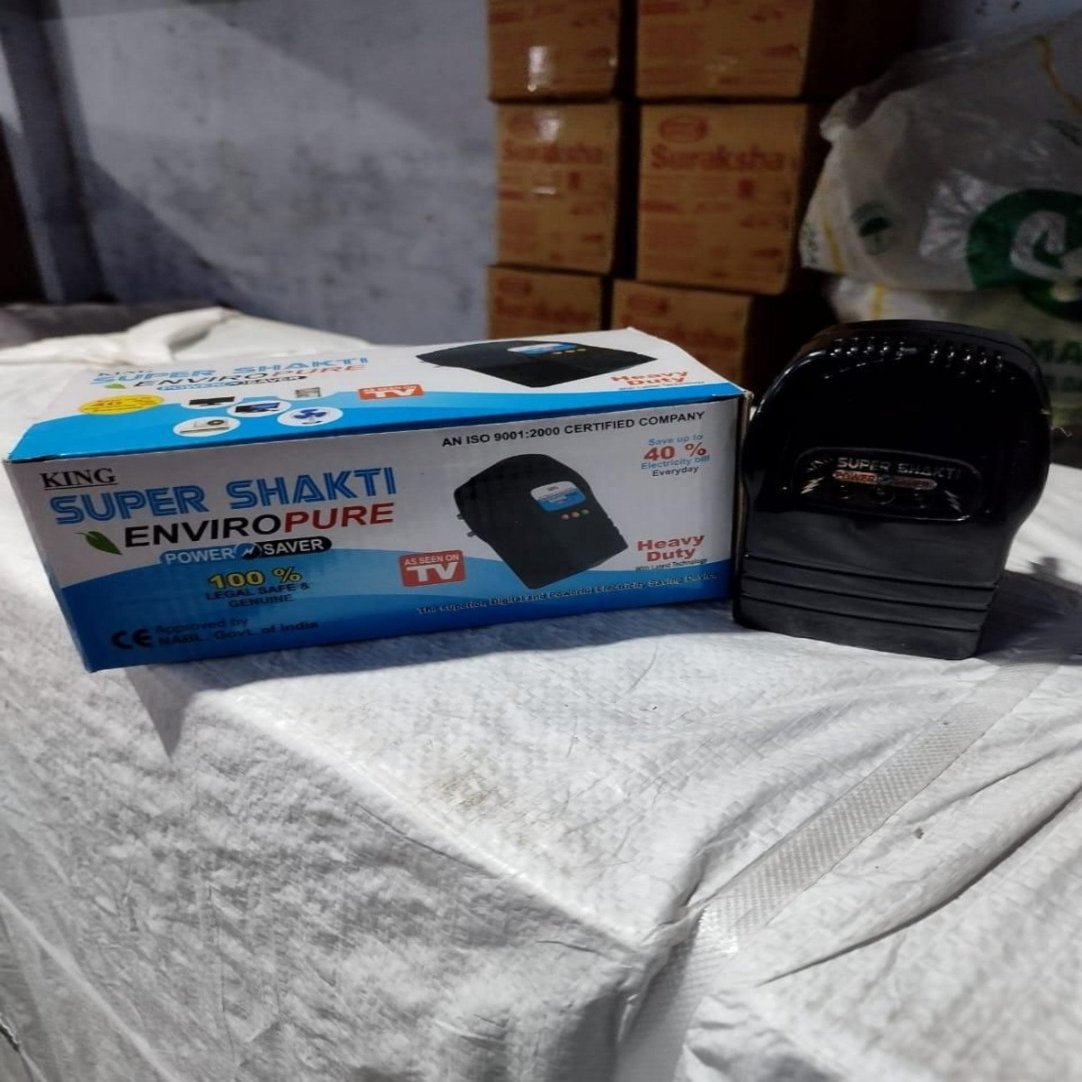 Power Saver with Line Tester (Red, 15000 watt) .