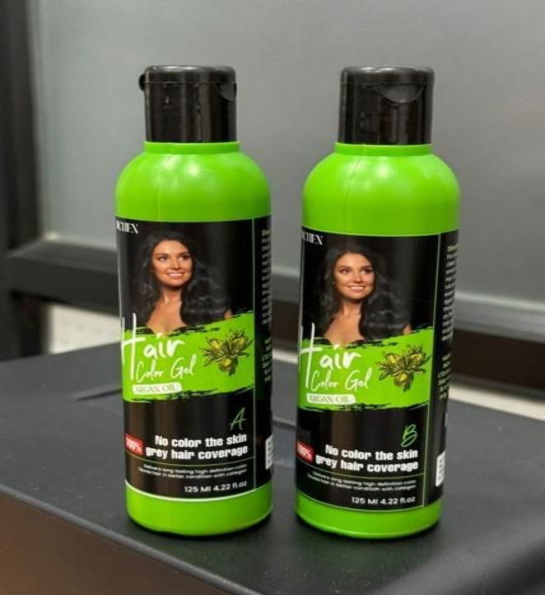 Hair Color Gel - 100% Gray Hair Coverage 125ML (BUY ONE GET ONE FREE)