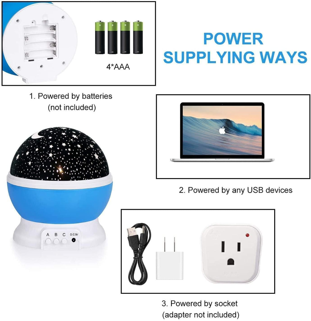 Star Moon Night Light