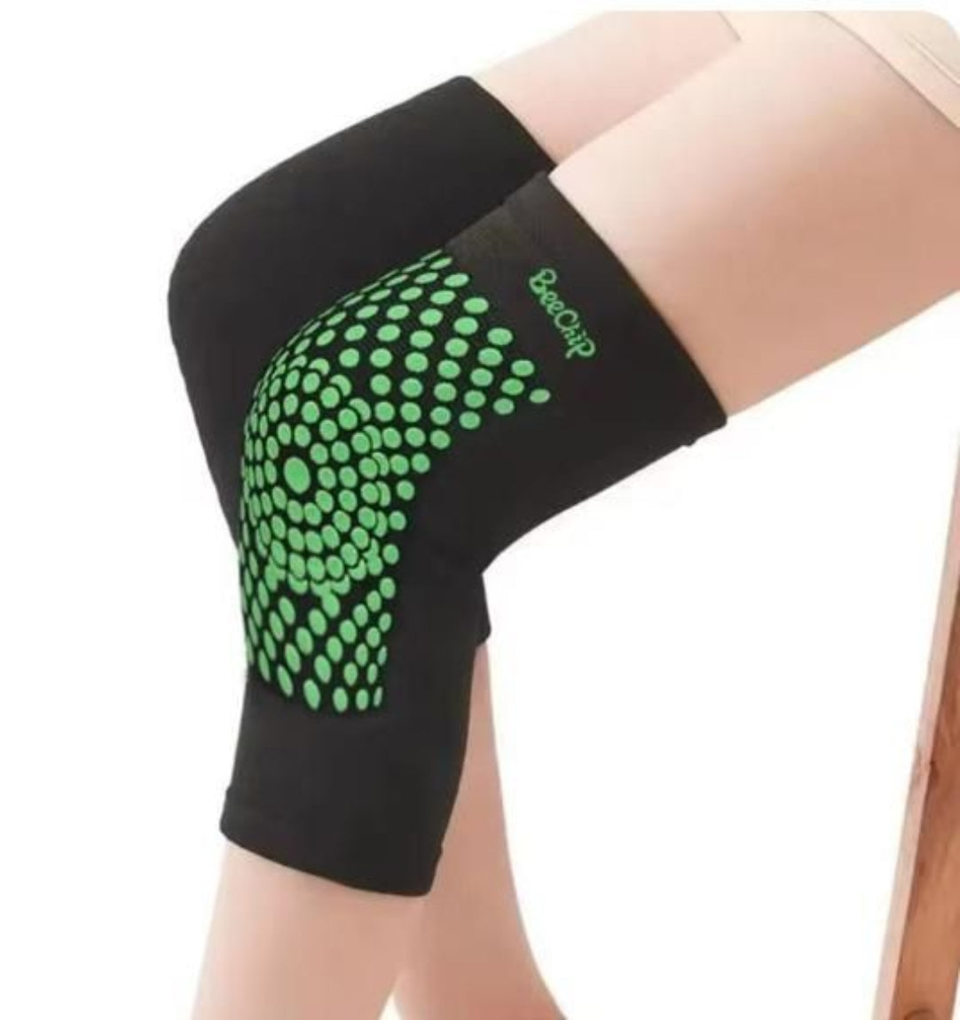 Coldproof Heating Knee Brace Elastic Knit Sport Joint Protection Knee Brace Sleeve .