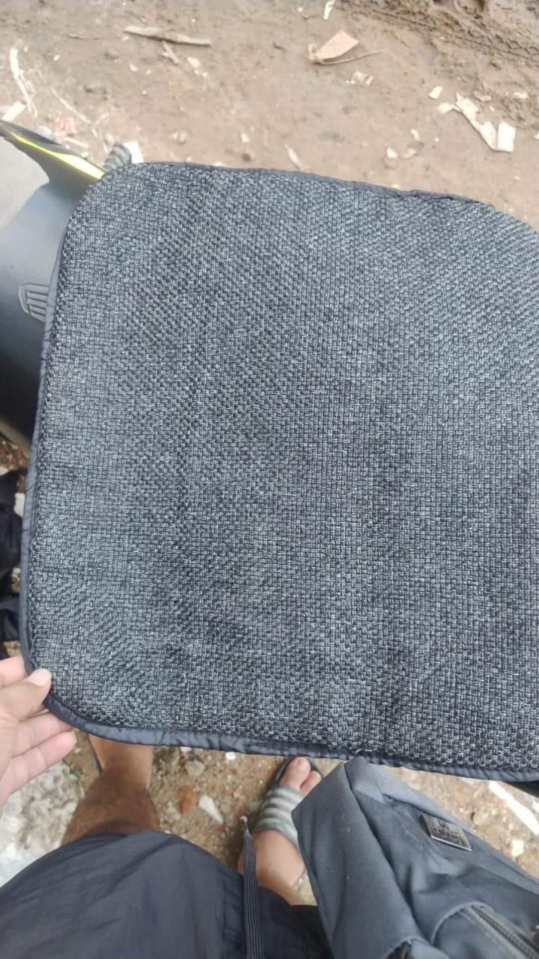 Car Seat Bottom Cover Pack of 2 ( Buy One Get One Free ) .