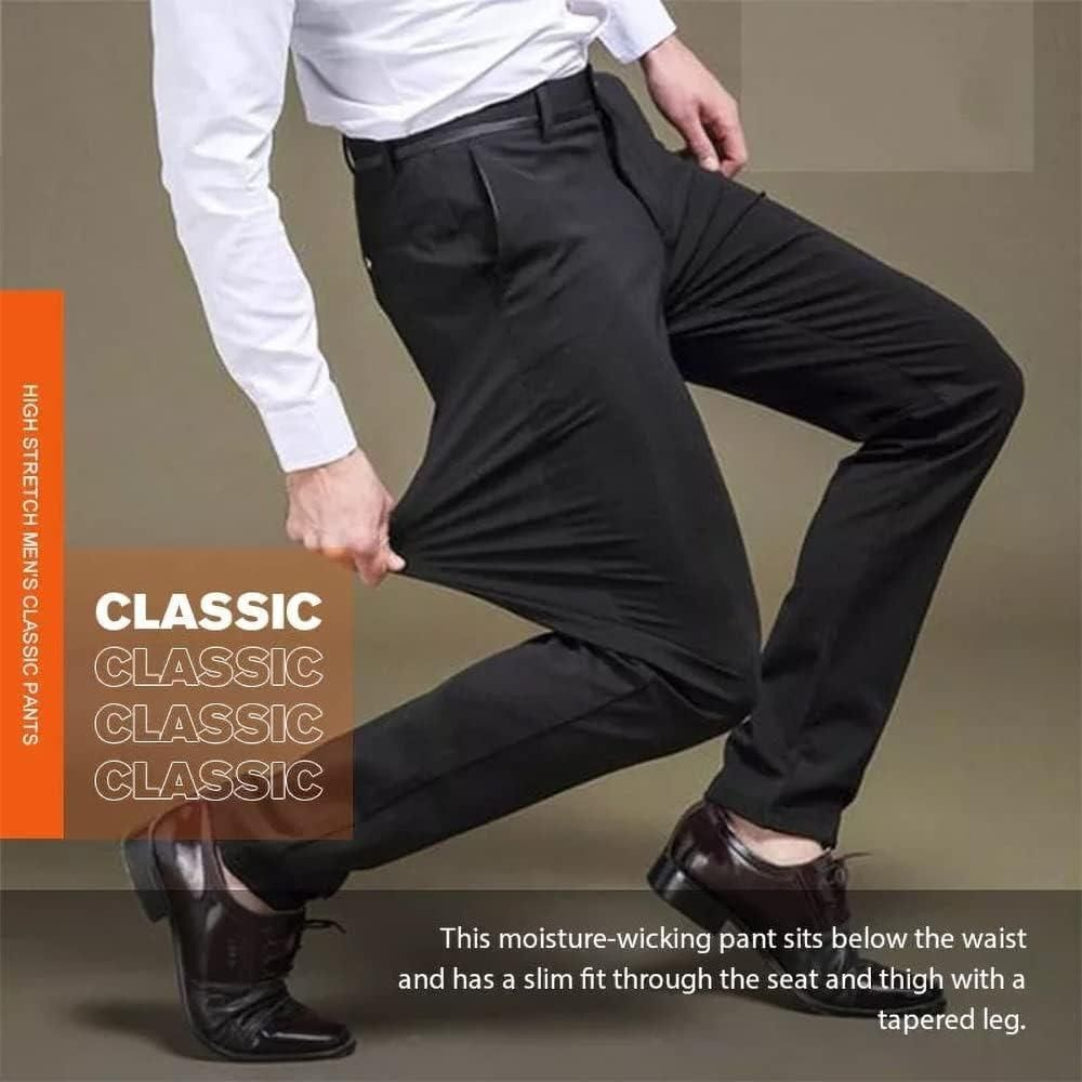 High Elasticity Men's Classic Pants (Buy Two Get One Free ).