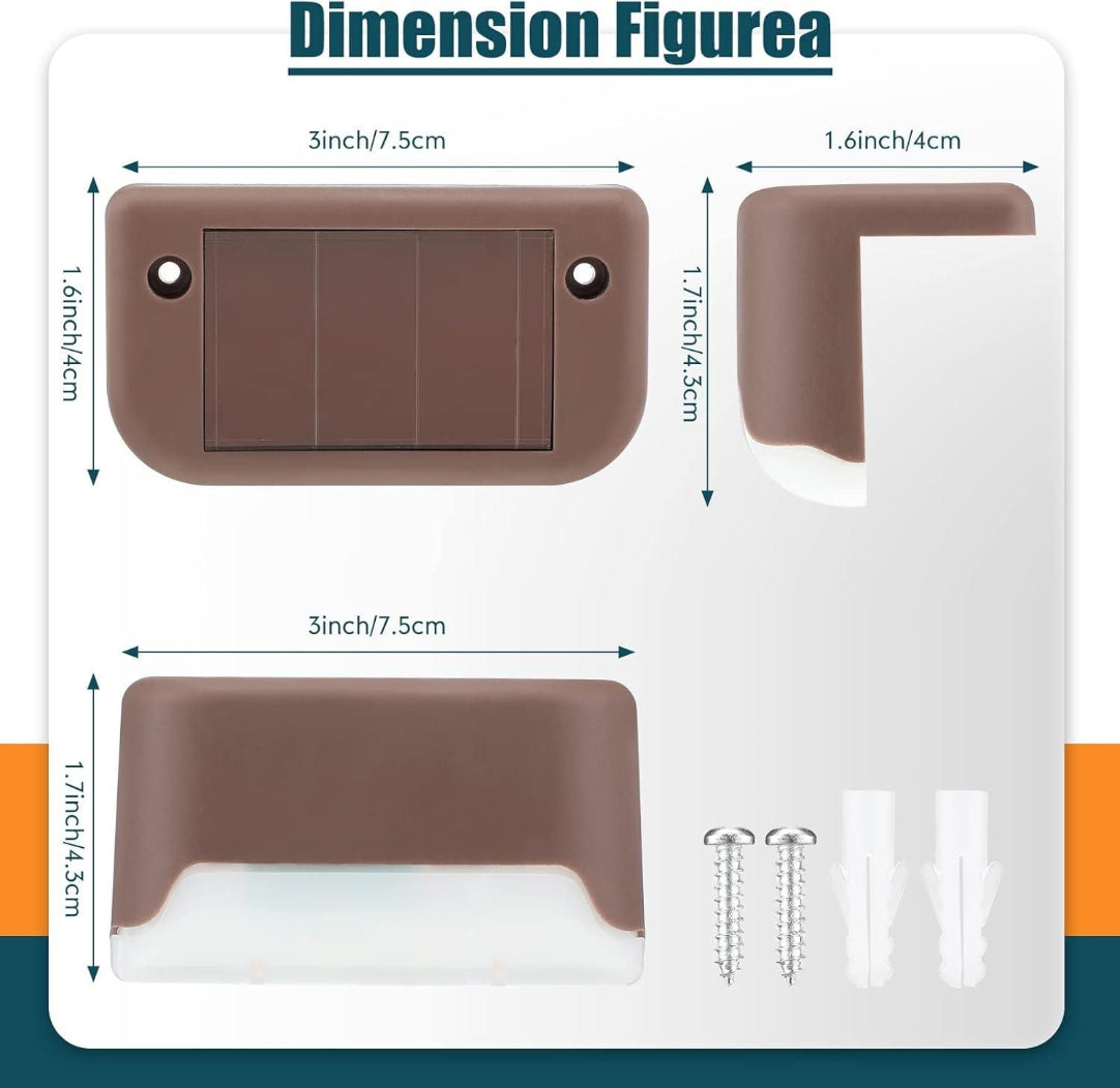 Solar Deck Lights Outdoor .
