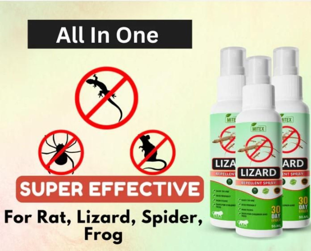 Lizard Spray Buy One Get Two Free 50ml Each