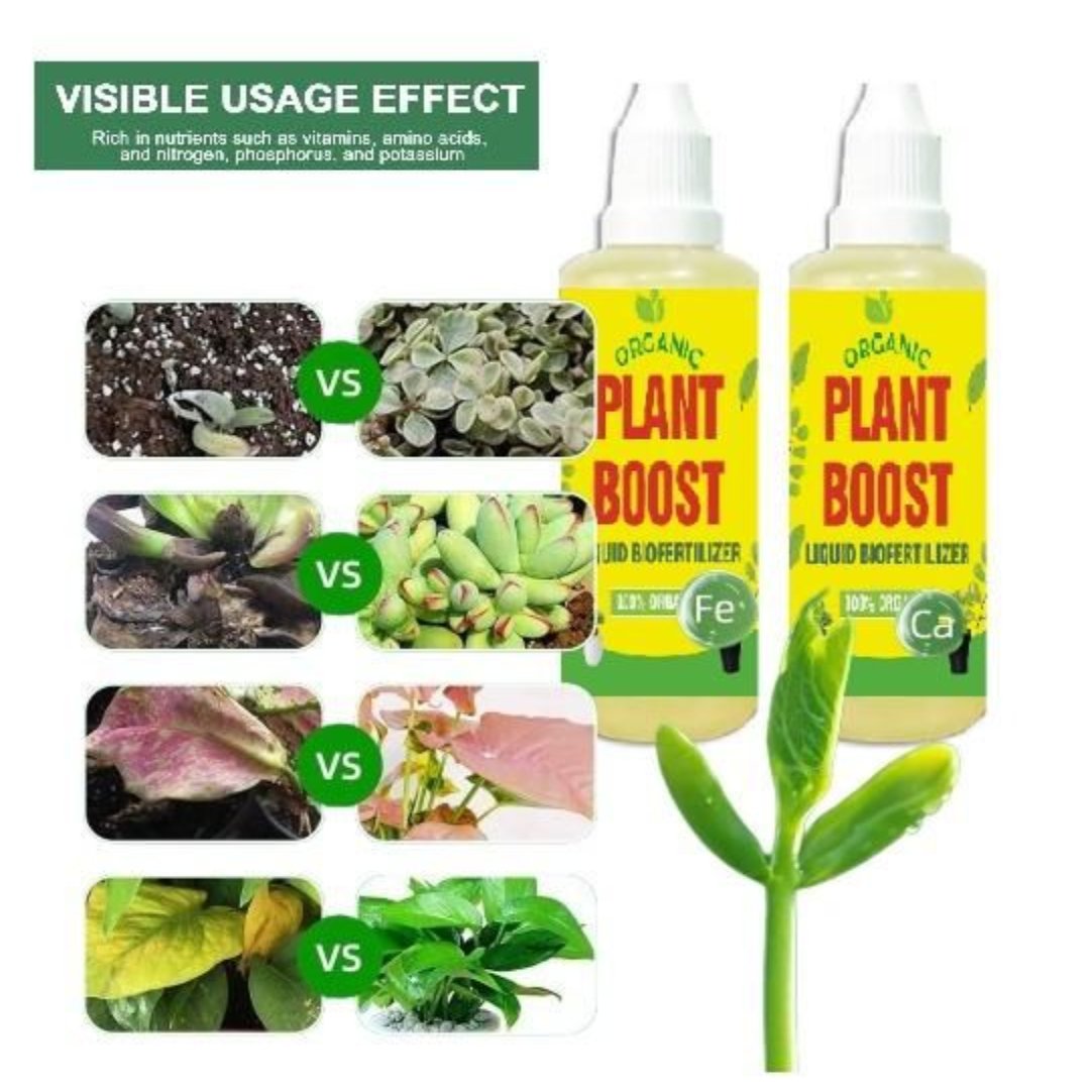 Plant Boost Liquid Biofertilizer for All Crops,Organic ( Buy Two Get Two Free )