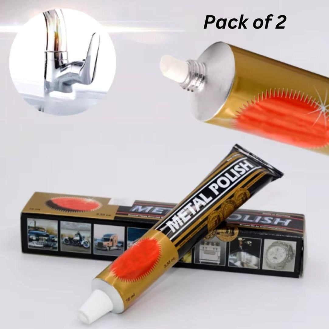 Polishing Paste Metal Polish Rust Remover 100 gm . ( Buy One Get One Free )