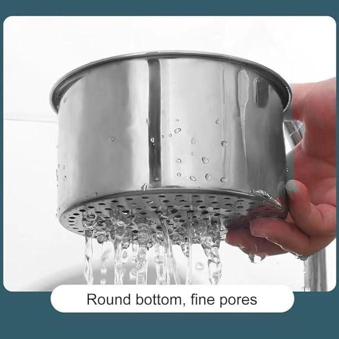 Stainless Steel Swan Drain Basket Sink Strainer .