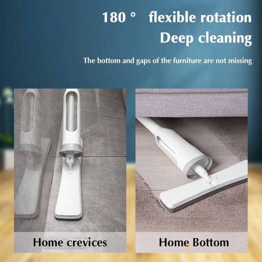 Self Squeezing Mop, Folding Sponge Mop, Absorbs More