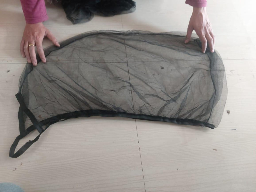 UV Protection Mesh Curtain Net Curtain(Pack of 4) .