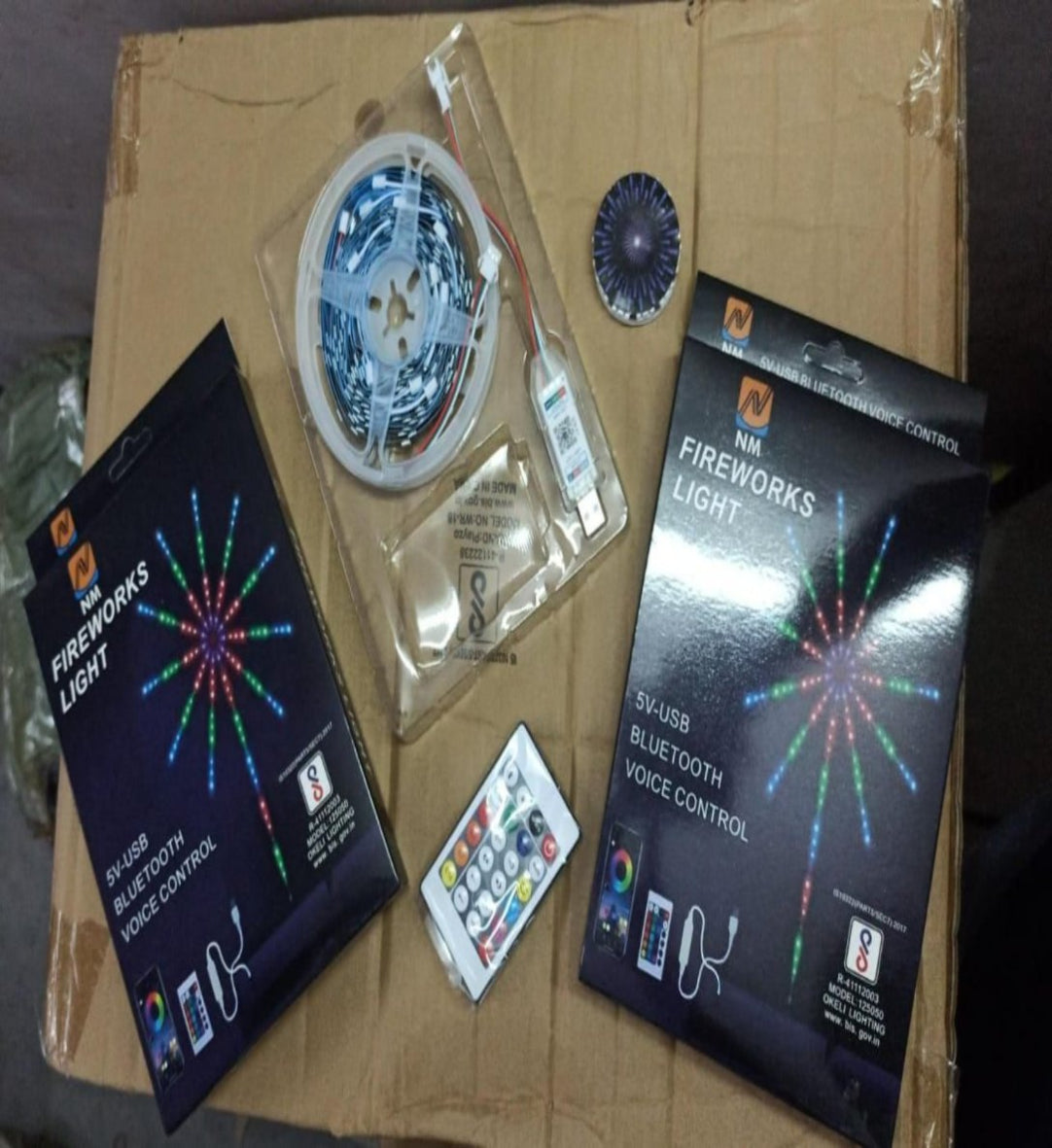 LED Fireworks Light .