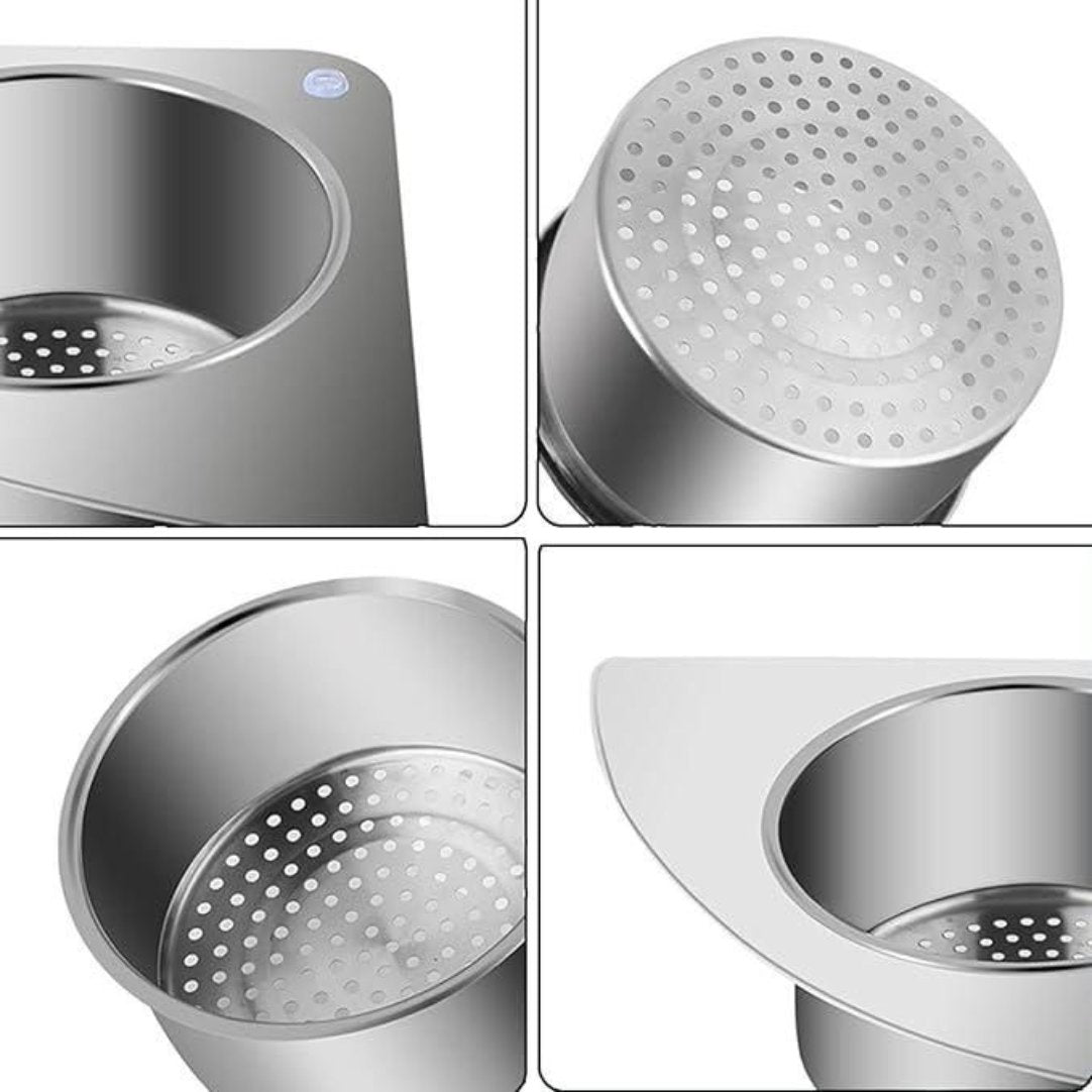 Stainless Steel Swan Drain Basket Sink Strainer .