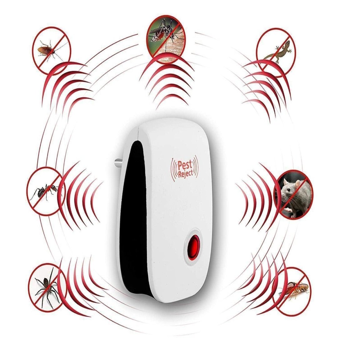 Ultrasonic Pest Repeller for Mosquito, Cockroaches, etc (BUY ONE GET ONE FREE).