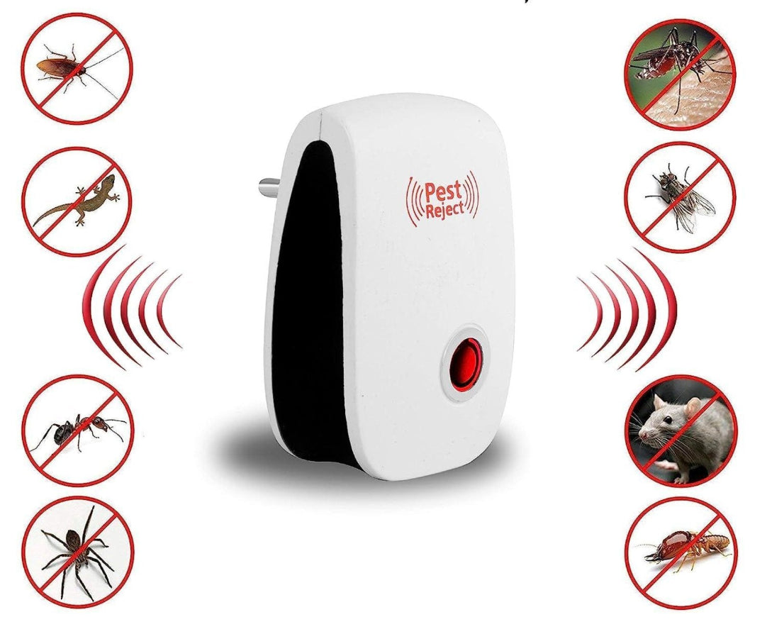 Ultrasonic Pest Repeller for Mosquito, Cockroaches, etc (BUY ONE GET ONE FREE).