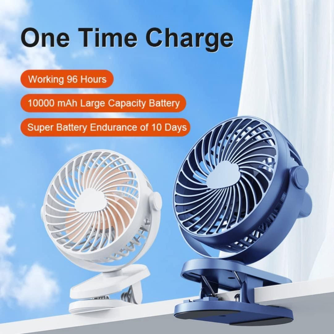 Super Airflow, Silent USB Portable Desktop Fan .