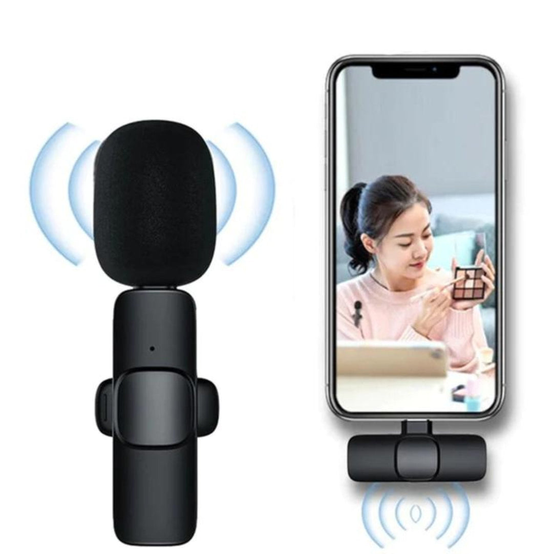 IMPORTED WIRELESS LAVALIER MICROPHONE AUDIO VIDEO RECORDING .