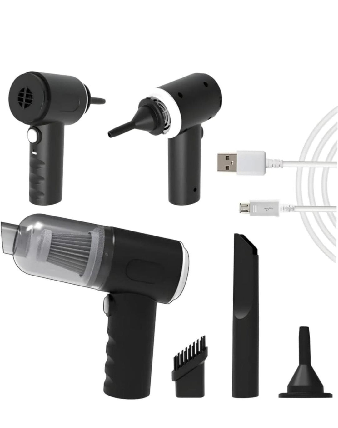 Vacuum Suction Cleaner Portable Air Duster Wireless .