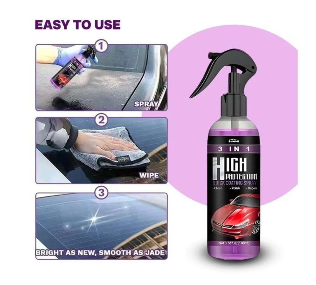 3 in 1 High Protection Coating Spray (Buy One Get One Free )