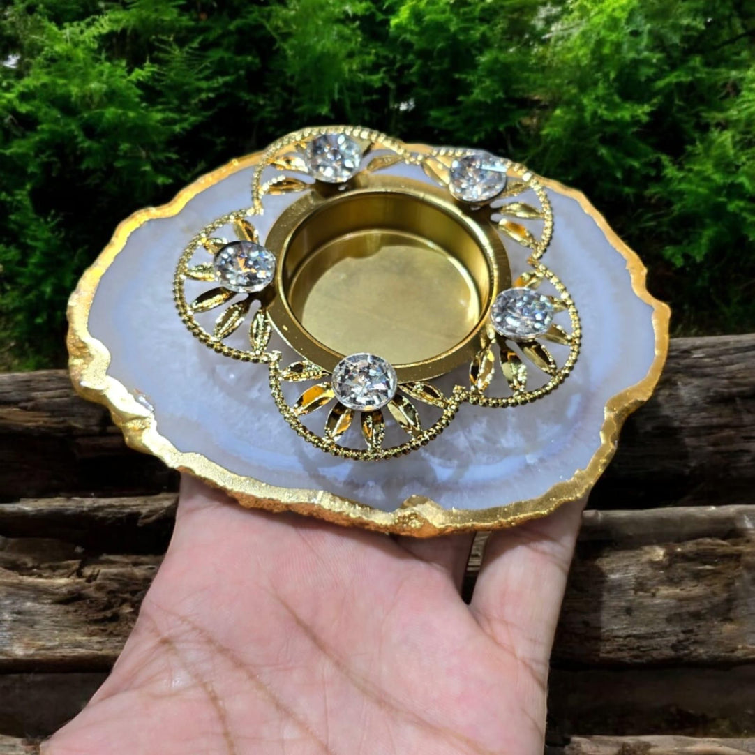 Stylish Stone Diya .