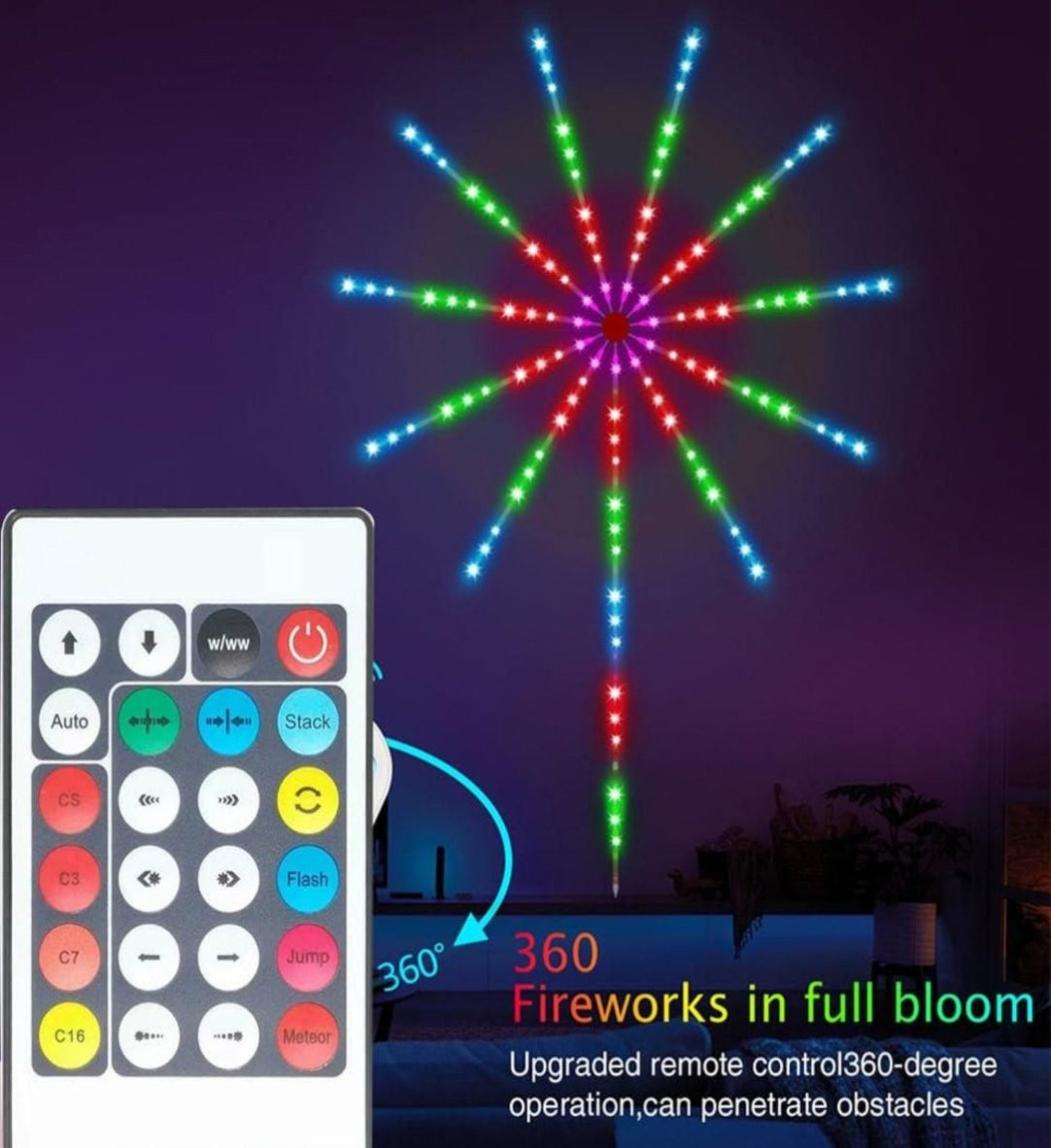 LED Fireworks Light .