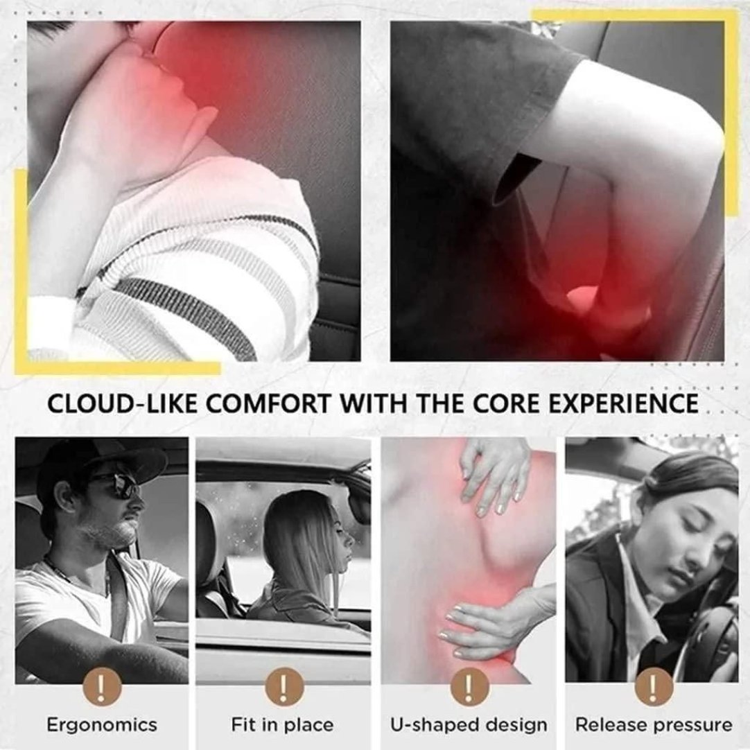 Support Neck Pillow for Car or Office Chair .