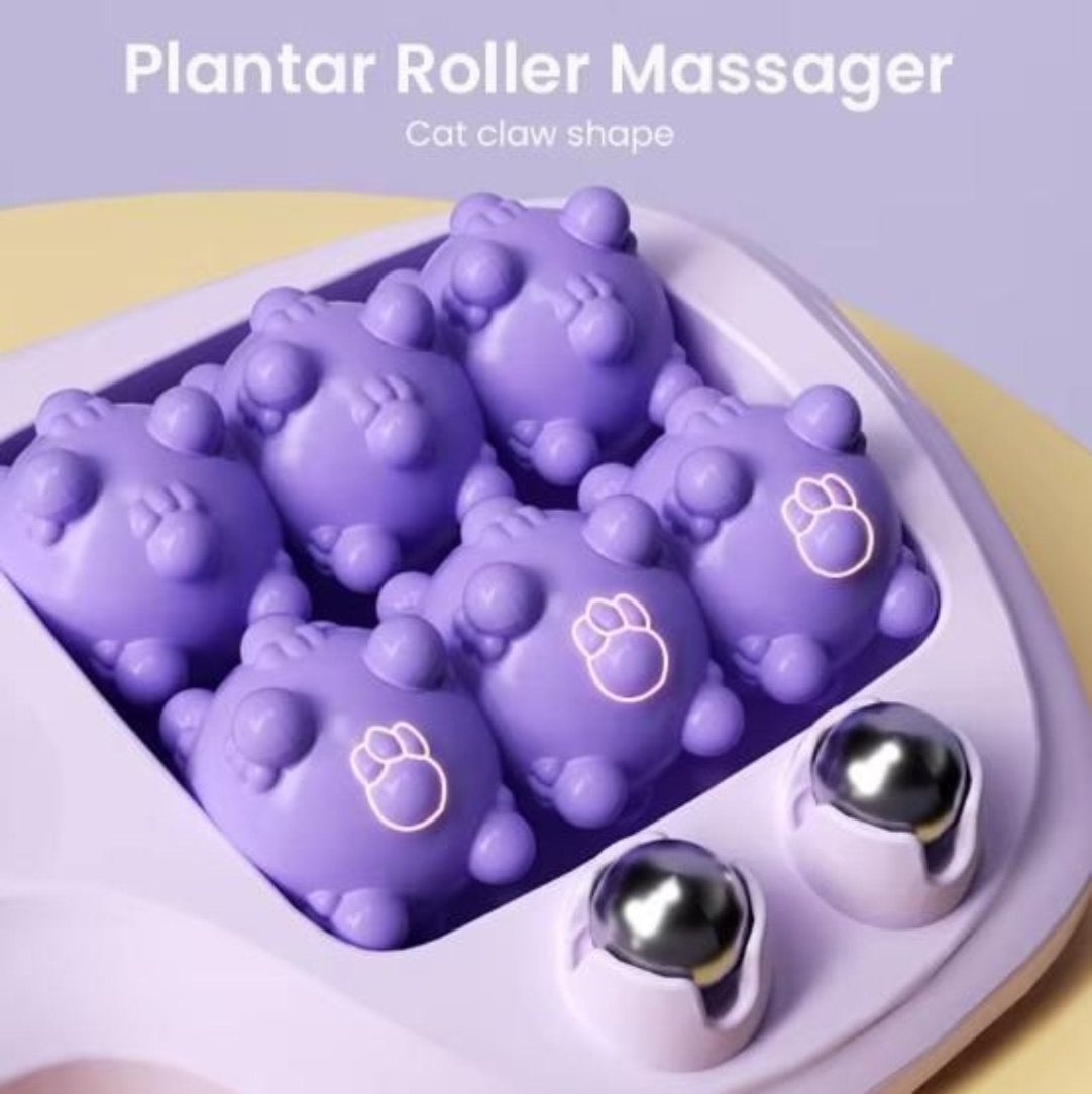 Acupoint Stress Relief Foot Roller Relaxing  Massager .