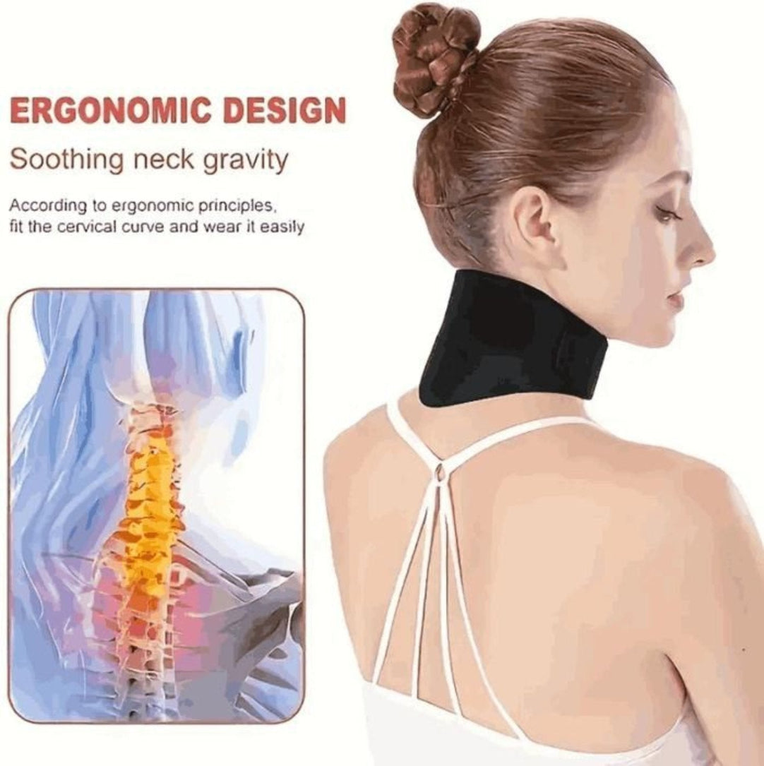 Tourmaline Neck Brace Neck Massager Magnetic Neck Support .