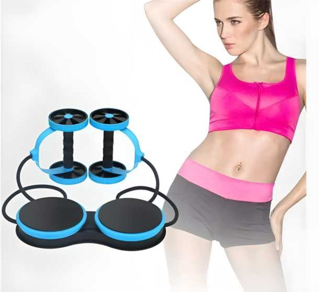 Wheel Roller for Core Workouts, Abdominal Roller Wheel with Knee Pad .