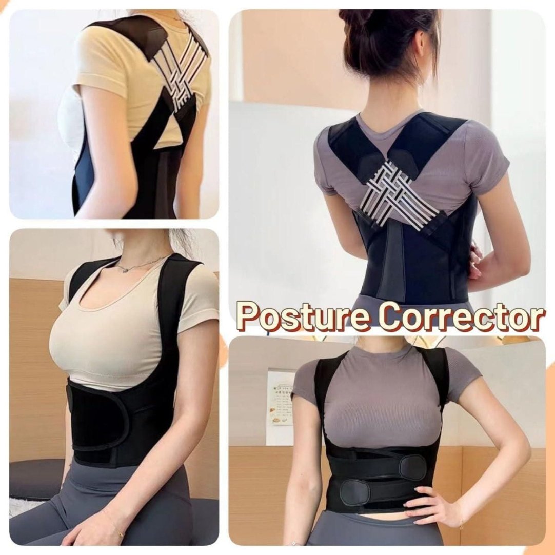 Adjustable Back Posture Corrector/ Slouching Relieve Pain Belt Women Men .