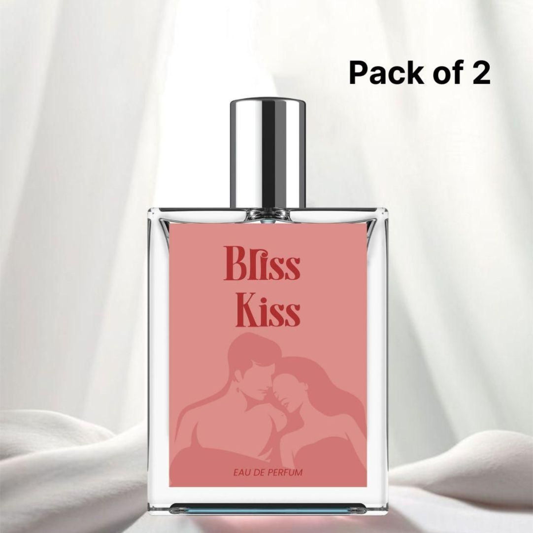 Briss Kiss Eau De Parfum,Unisex Romantic Long Lasting Fragrance (Buy One Get One Free )