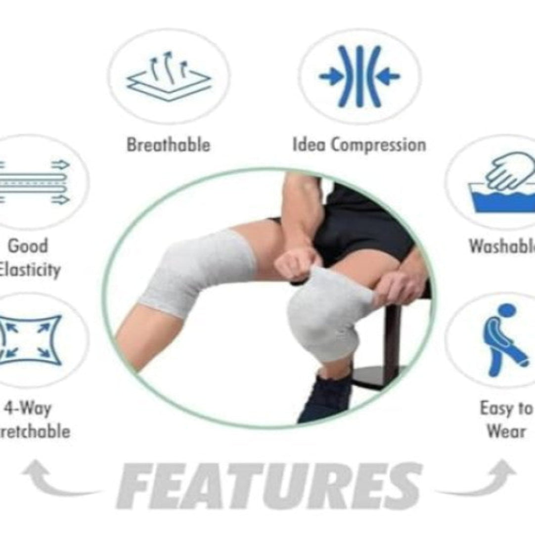 Bamboo Yarn Knee Brace for Men & Women (Buy One Get One Free )
