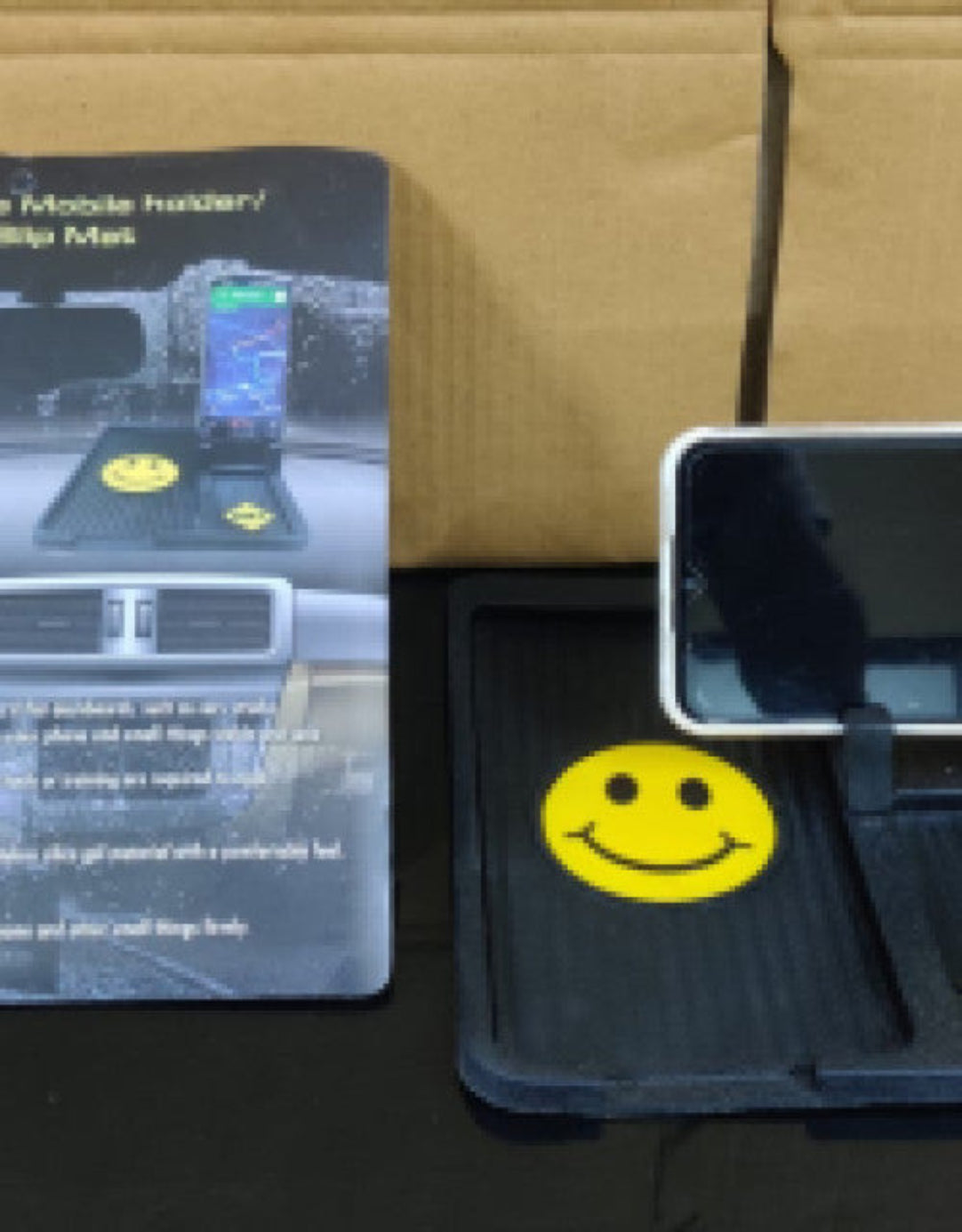 Car Dashboard Mobile Non Slip Mat - Multipurpose .