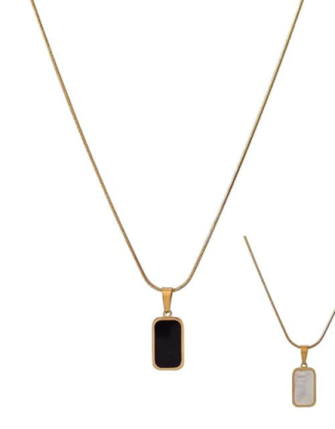 Double Sided Anti Tarnish Gold Plated Stainless Steel Necklace Chain