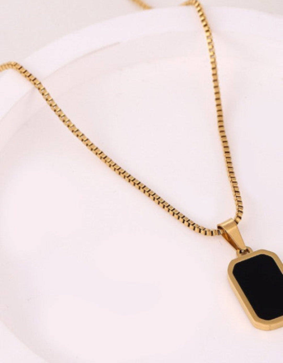Double Sided Anti Tarnish Gold Plated Stainless Steel Necklace Chain