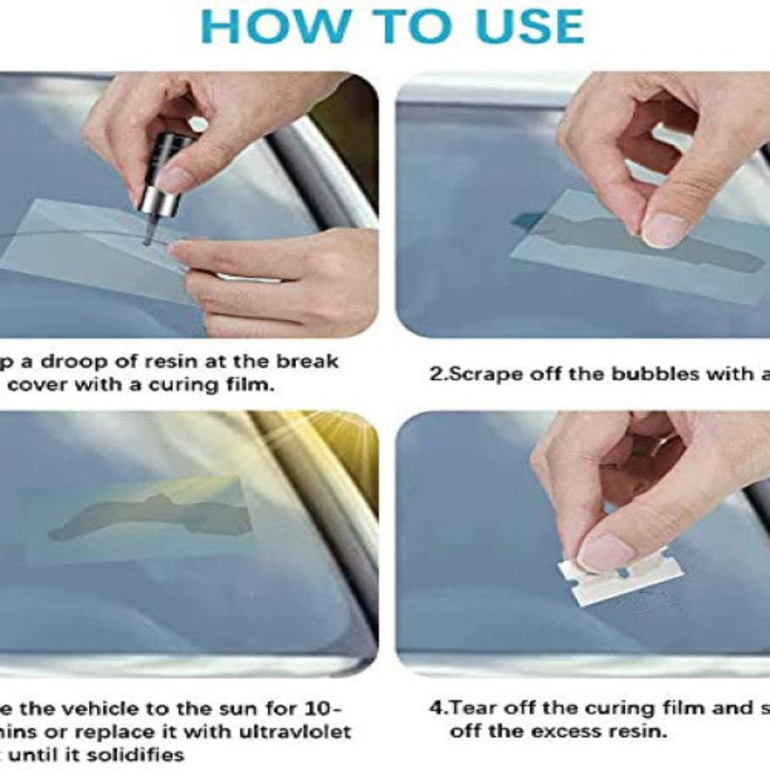 Glass Nano Repair Fluid for Car and Phone Screen ( Buy One Get One Free ) .