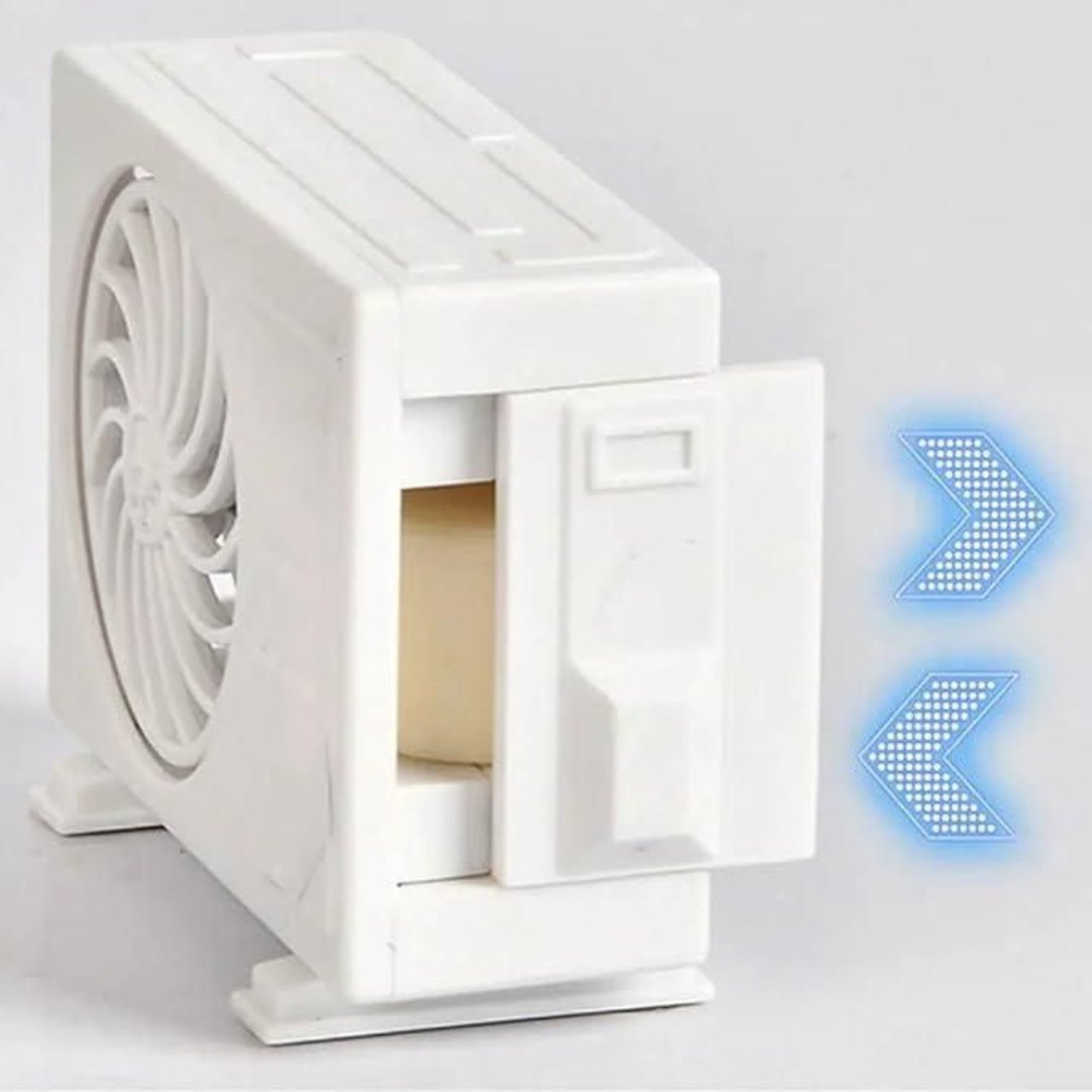 Miniature AC design Solar-Powered Car Air freshener Diffuser .