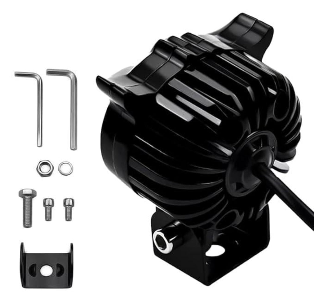 Owl Shape design motorcycle LED Fog light .