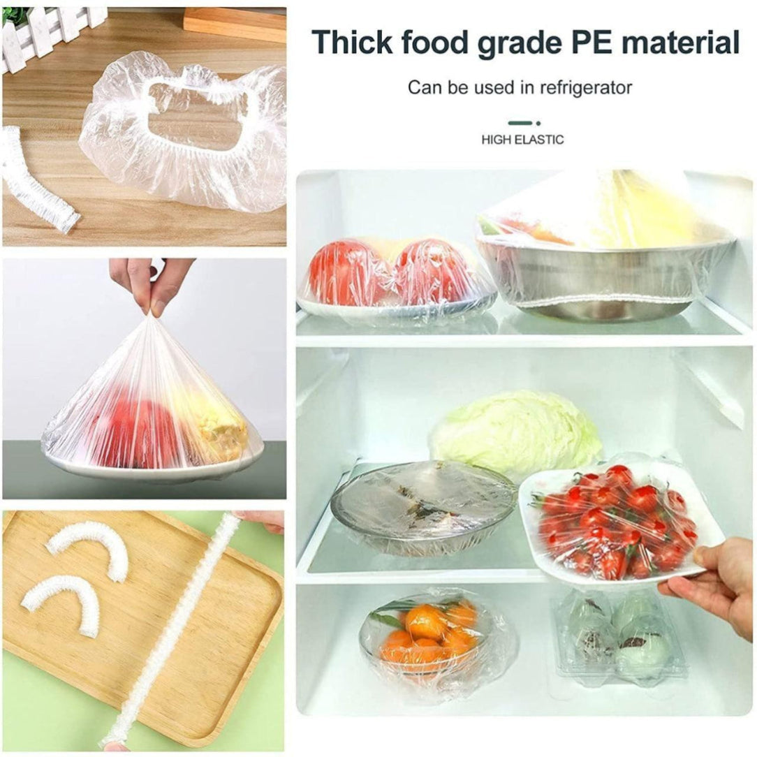 Collage of food grade PE material usage in various settings