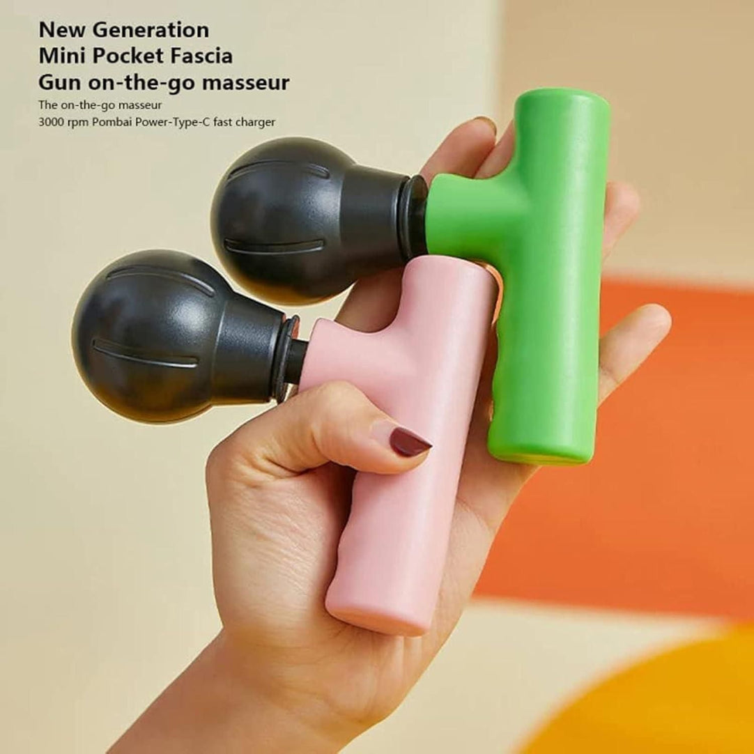 Mini Facial Gun Deep Muscle Massager .