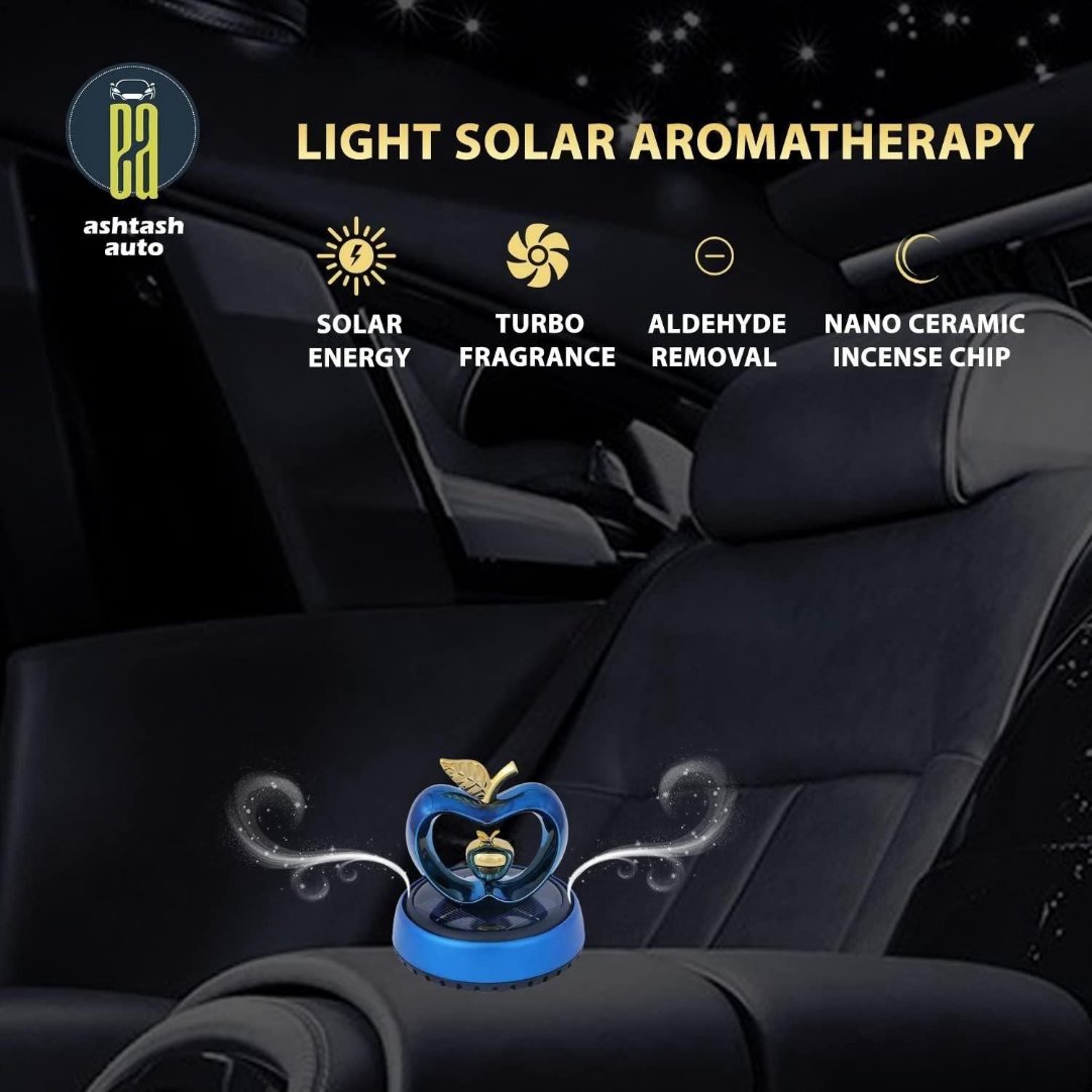 Auto Apple Solar Perfume Aromatherapy for Car .