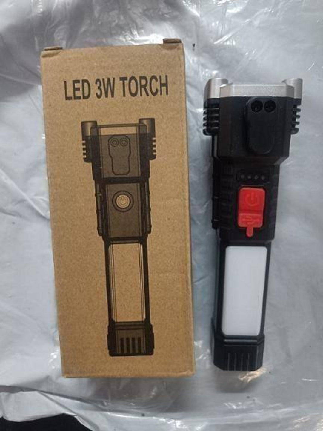Multifunctional Work Portable LED Flashlight .