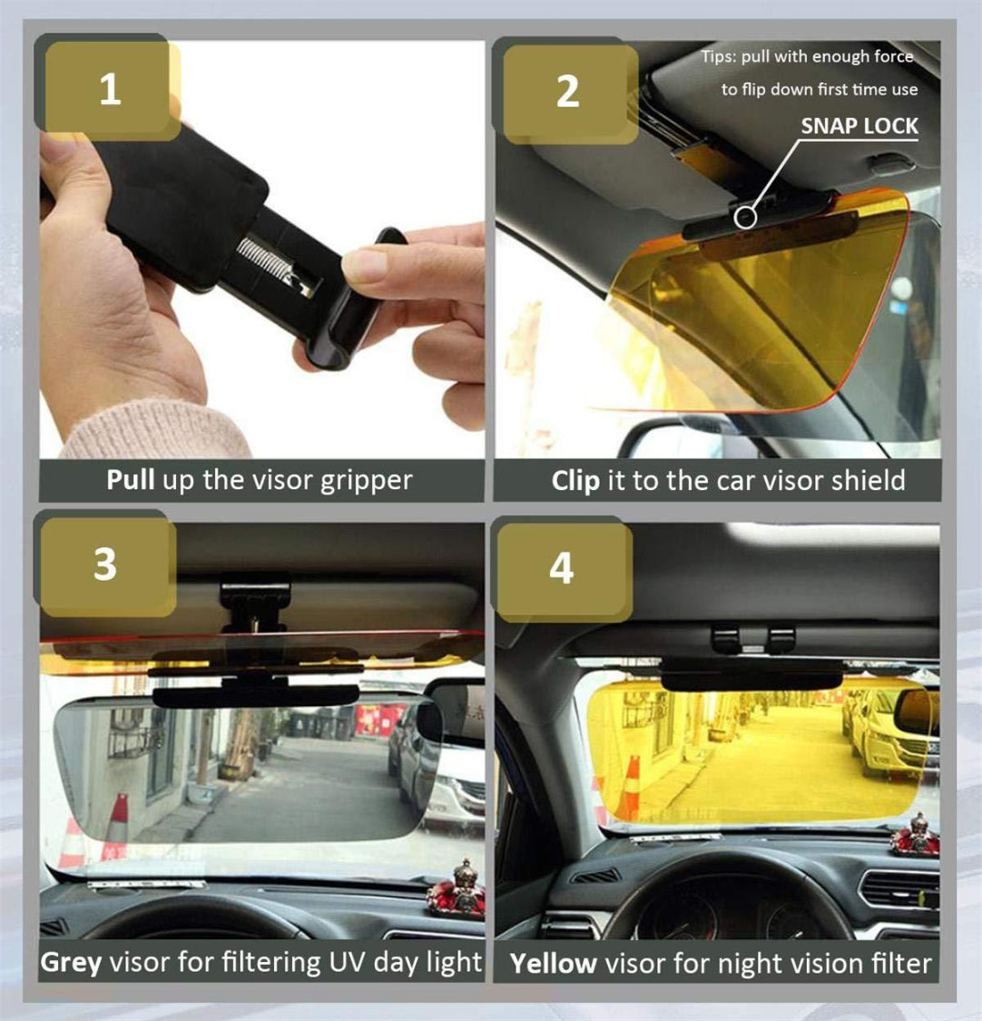 Car Sun Visor Anti-Glare Extension