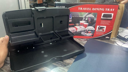 Car Travel Foldable Dining Food Tray .