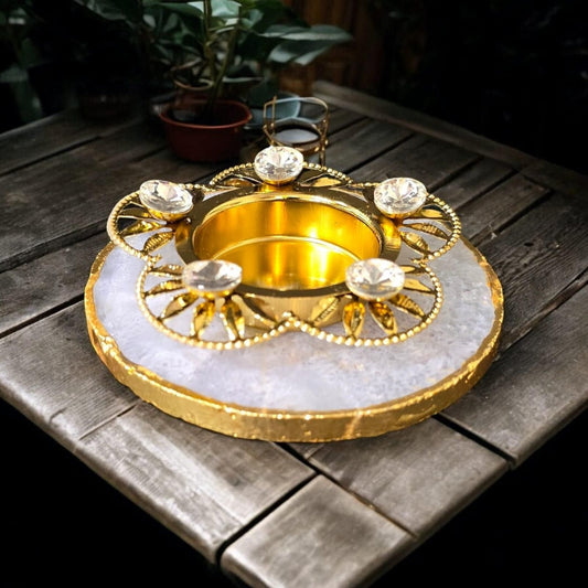 Stylish Stone Diya .