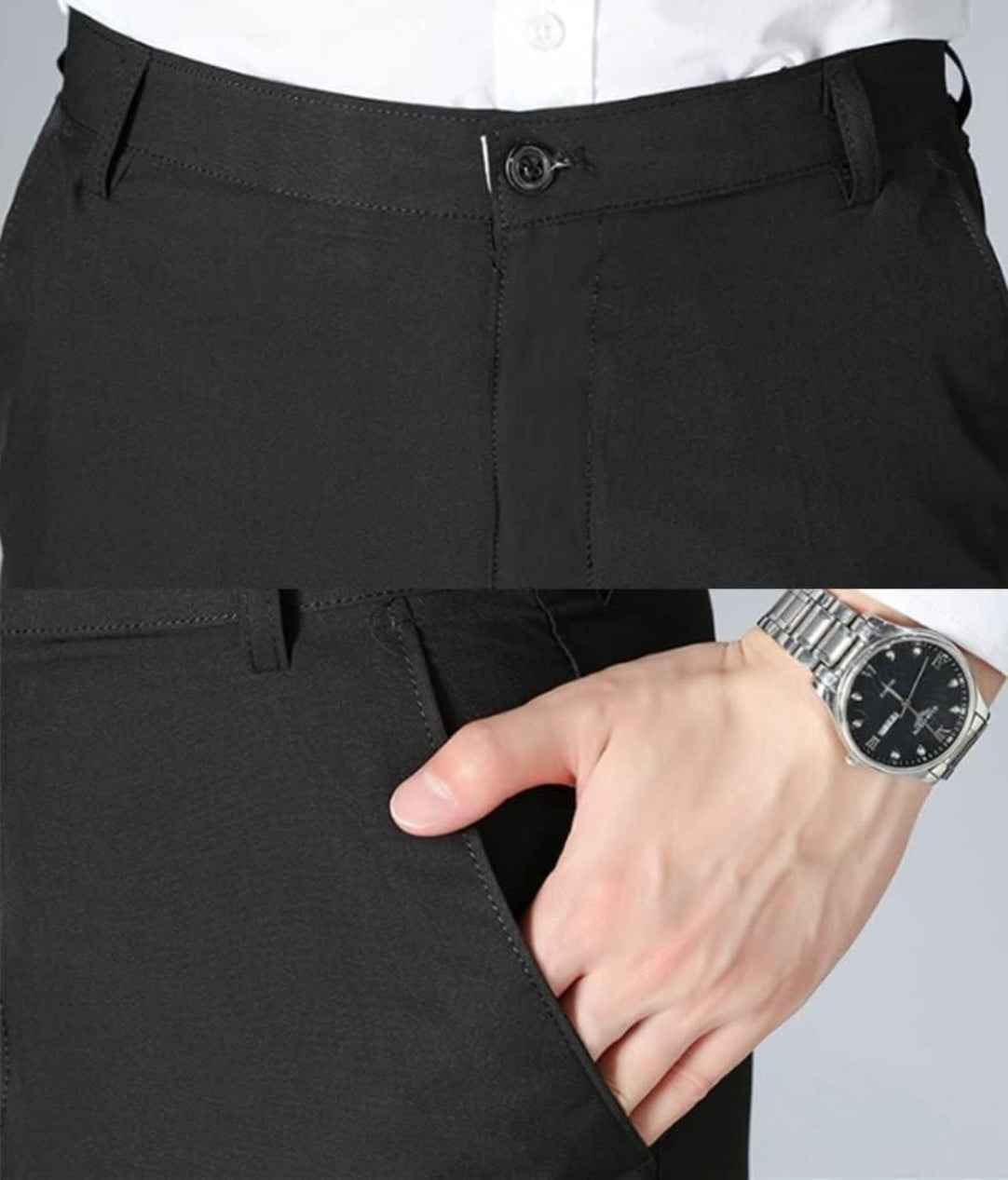 High Elasticity Men's Classic Pants (Buy Two Get One Free ).