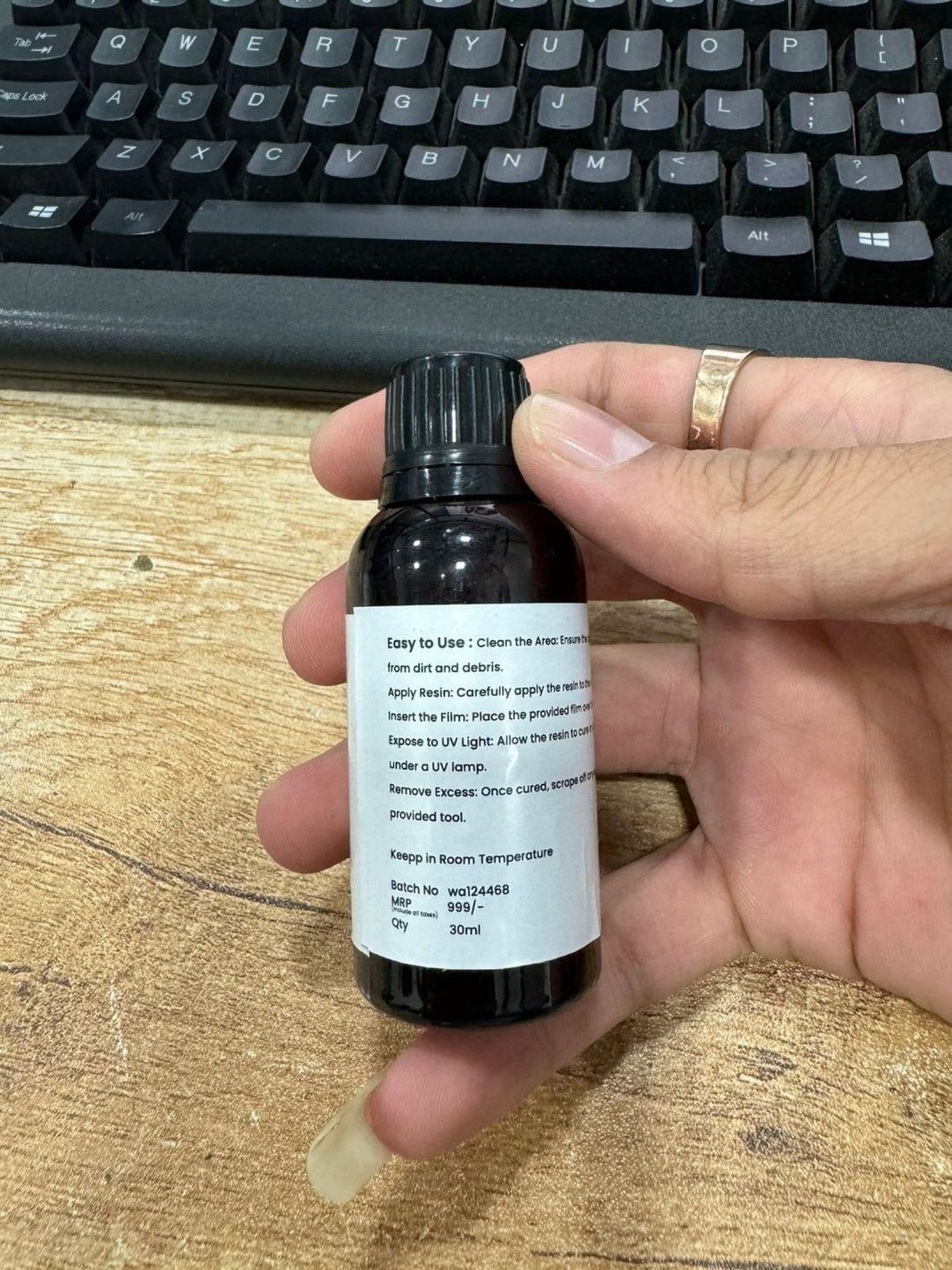Glass Serum 30ml (BUY ONE GET ONE FREE ) Windshield Repair Resin Cracked Glass Repair Kit, Crack Repairing for Car