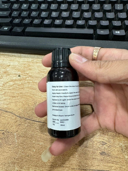 Glass Serum 30ml (BUY ONE GET ONE FREE ) Windshield Repair Resin Cracked Glass Repair Kit, Crack Repairing for Car