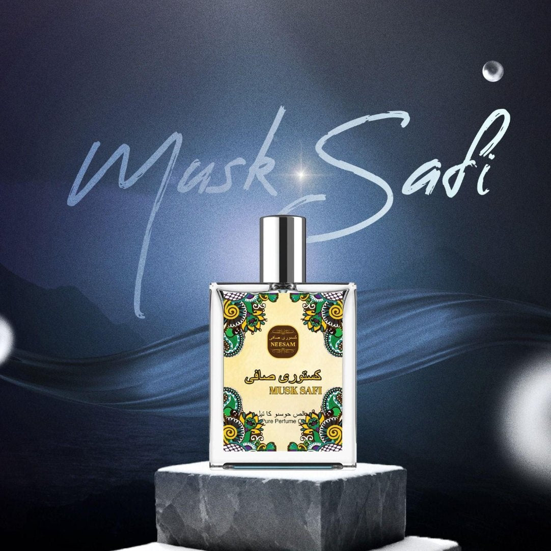 Musk Safi Pure Perfume Oil 50ML (Buy One Get One Free )