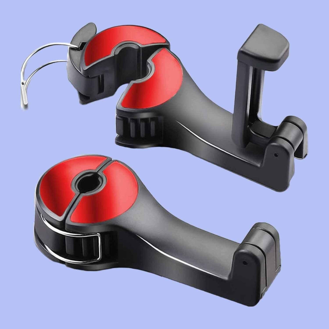 Car Seat Back Hooks with Phone Holder(Buy One Get One Free ).